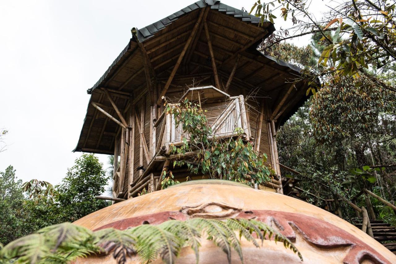 Hotel Guatape Adrianas Bambu Ngoại thất bức ảnh